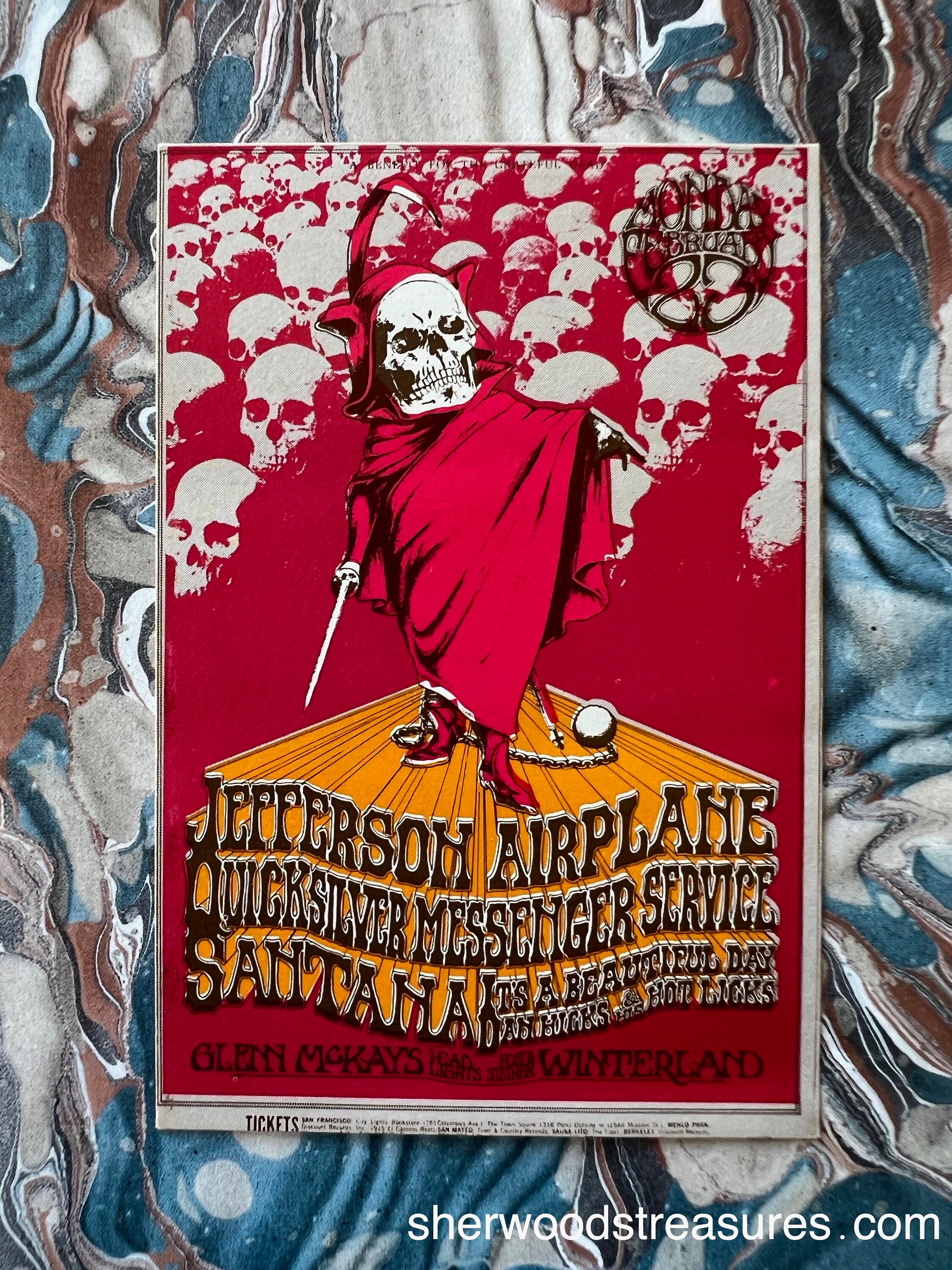 1970 Concert Poster: Quicksilver, Paul Butterfield, Jo Jo
