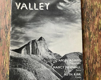 Ansel Adams Photography Book DEATH VALLEY 1954 Photographs Ansel Adams & Nancy Newhall  2nd Edition