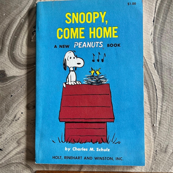 Snoopy Come Home Book Etsy