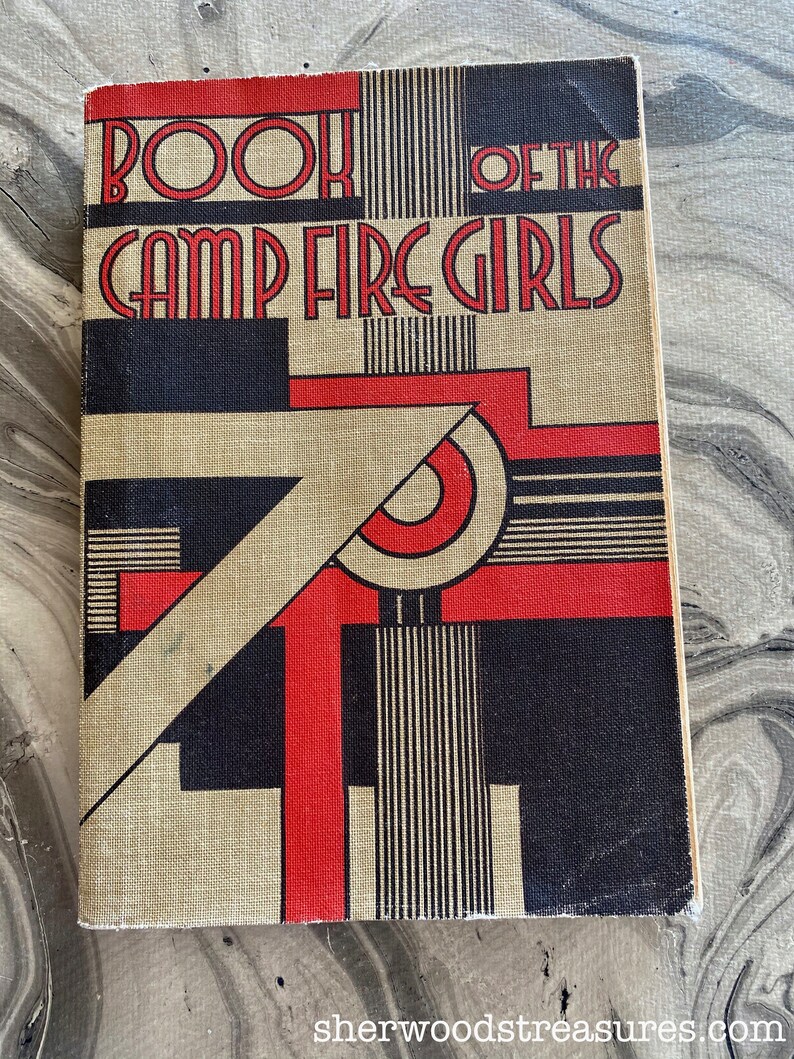 Camp Fire Girls Lot Two Books 1931 and 1938 Plus Two Etsy