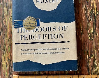 The Doors Of Perception By Aldous Huxley 1954  Hardcover Edition Psychedelic Mescaline LSD