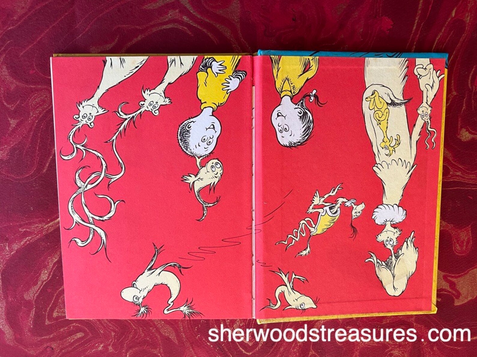 Dr. Seuss 1960 One Fish Two Fish Red Fish Blue Fish Beginner Etsy