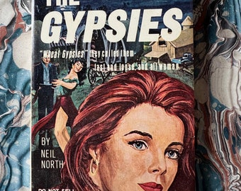 MATURE The Gypsies 19645 Sleaze Paperback Book SEX 1st Printing "Fast and Loose and All Woman"