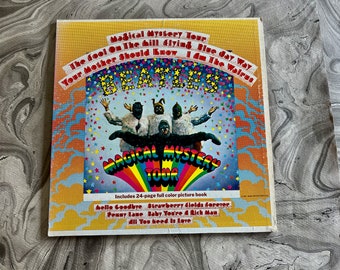 Magical Mystery Tour Original Beatles NM- LP Vinyl Record 1967 1st Pressing Capitol Records – SMAL-2835