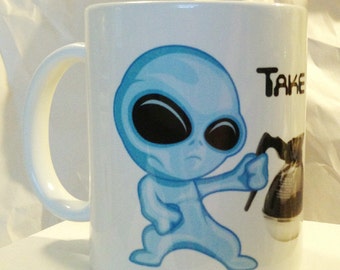 Alien Space Extraterrestrial Coffee Mug