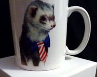 Office Weasel Ferret Mug