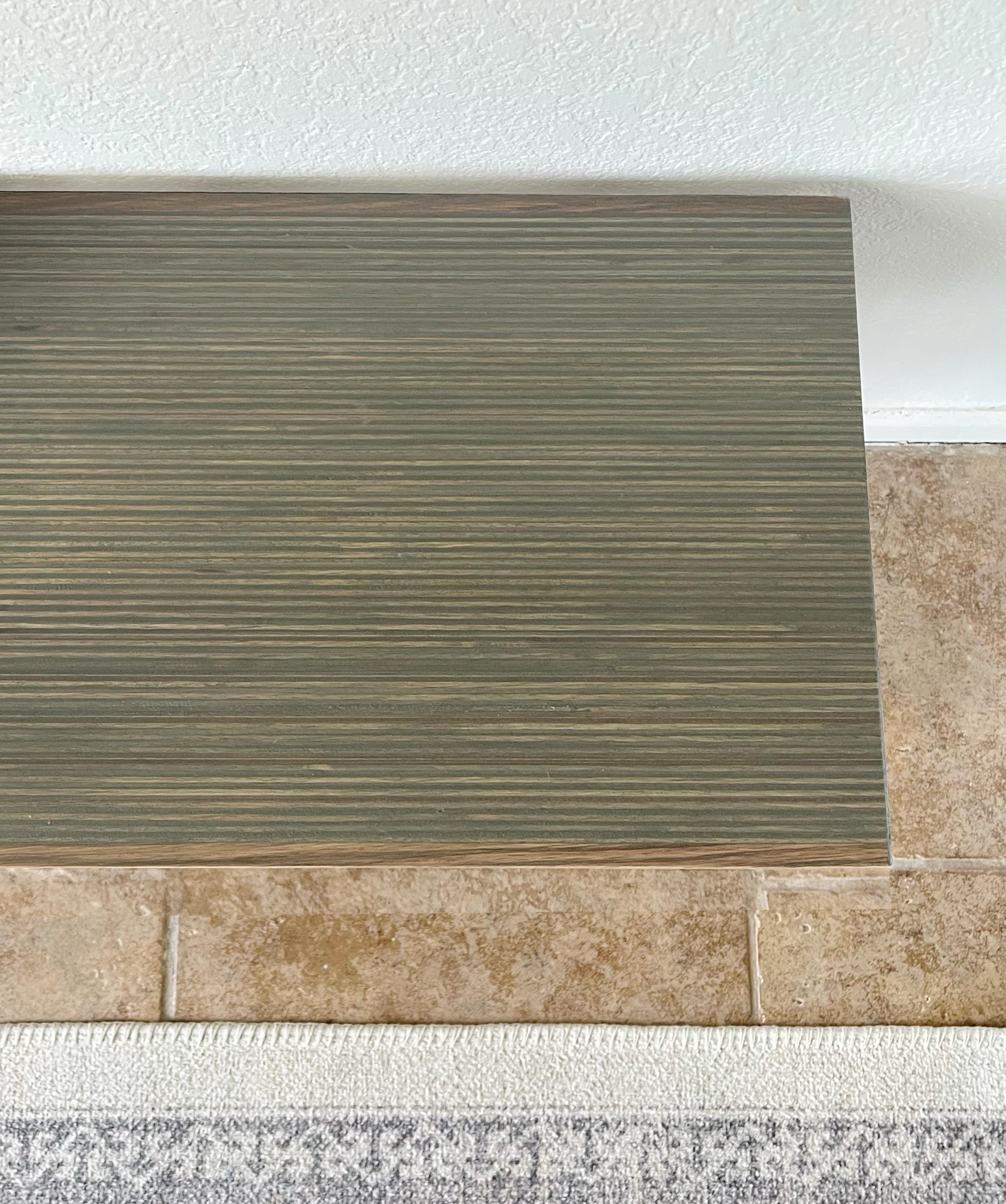 Picture of Rustic Natural Wood Entryway Bench: Modern Farmhouse Style, Oak & Birch ...