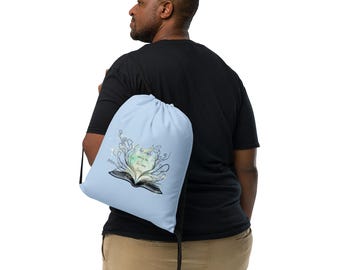 Agatha Christie Drawstring bag