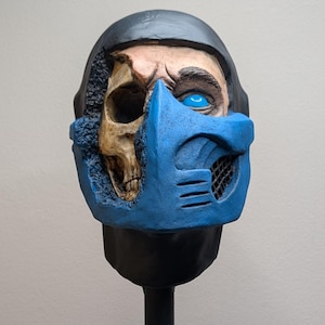 Sub Zero, Scorpions Revenge - Handmade Sub Zero Sculpture - Hand Painted