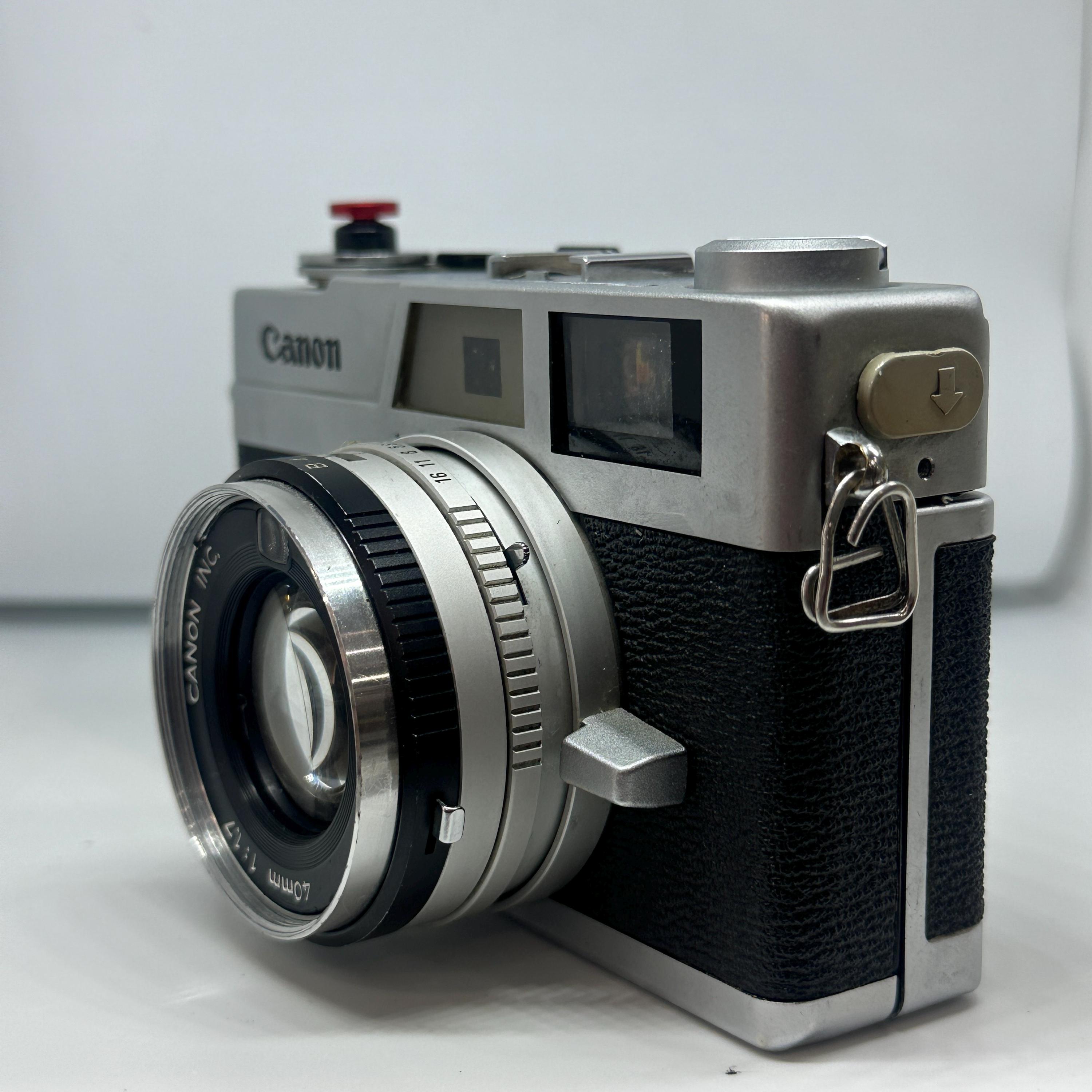 ビンテージ Canonet QL レンジファインダーフィルムカメラ、Canon 40mm