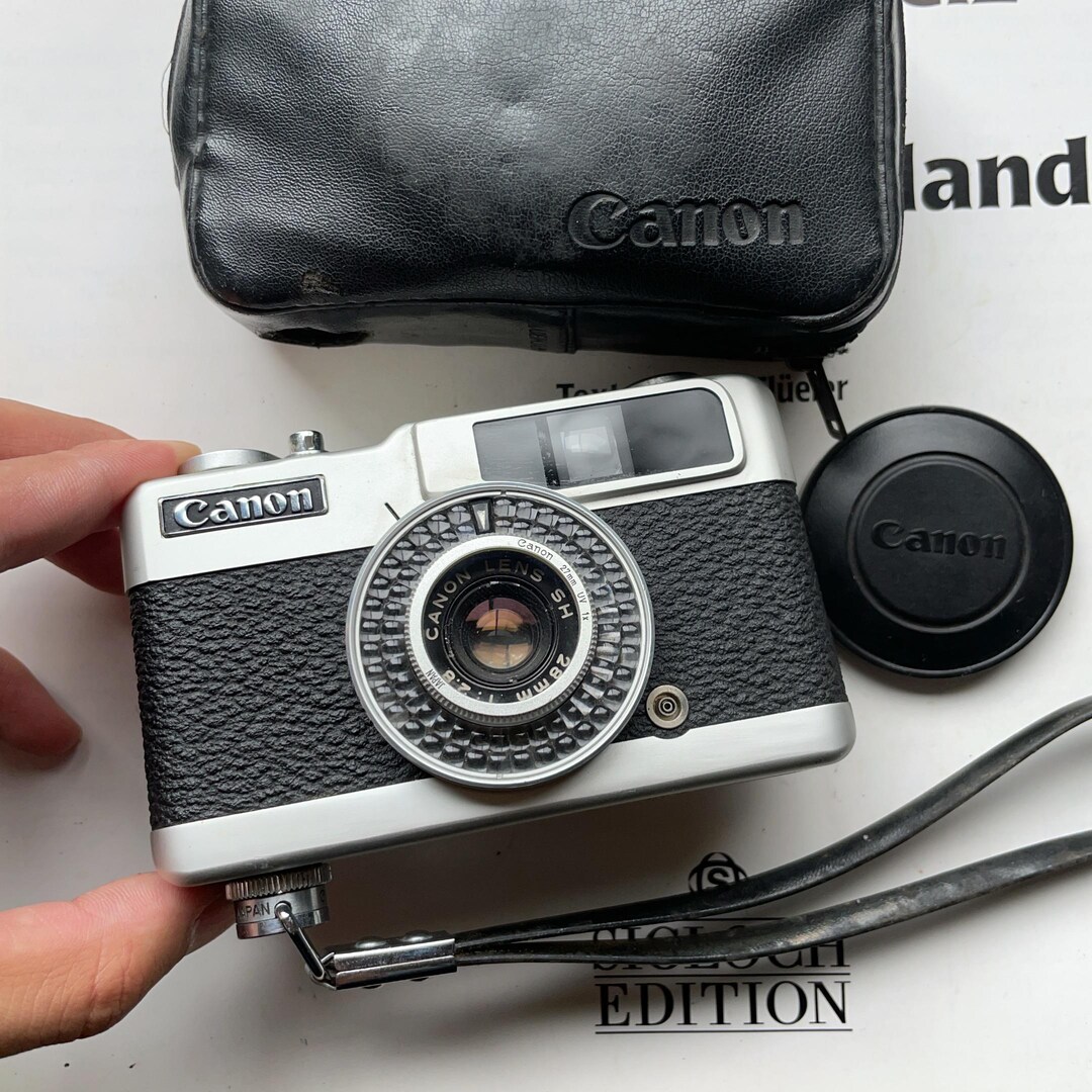 Appareil Photo Canon Demi EE28 Argentique 35 Mm Demi-format, Bon état