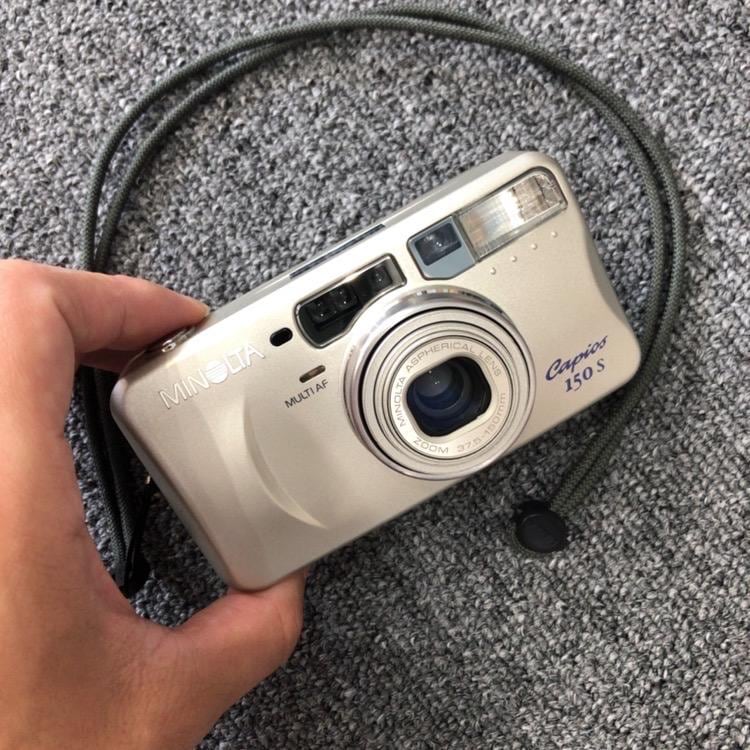 Minolta Capios 150S 35mm Film Camera – Compact Point & Shoot Zoom