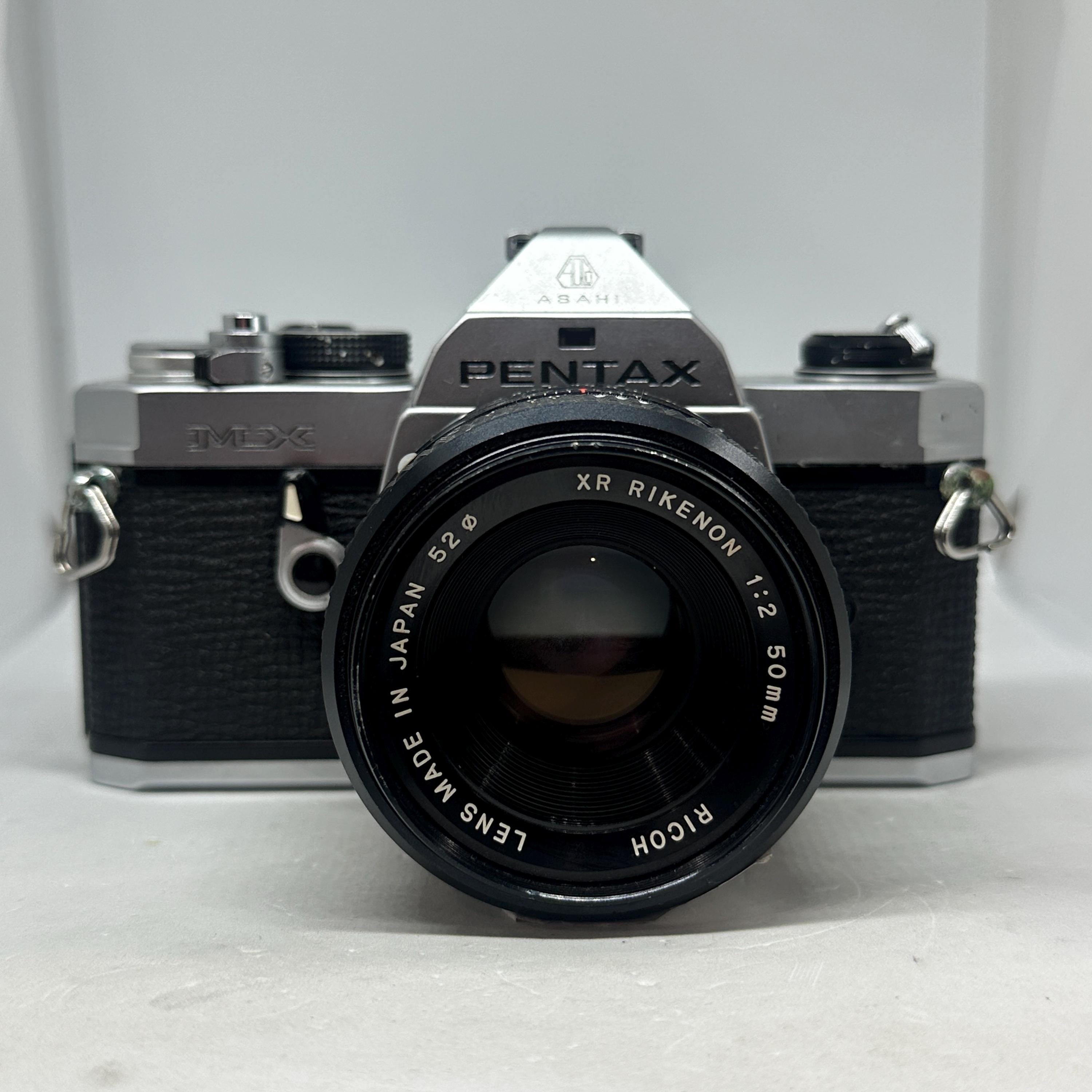 旭ペンタックスMX 35mmフィルムカメラ（リコー50mm f/2レンズ付き