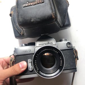 Minolta SR-7 35mm SLR Film Camera - Built-in Light Meter