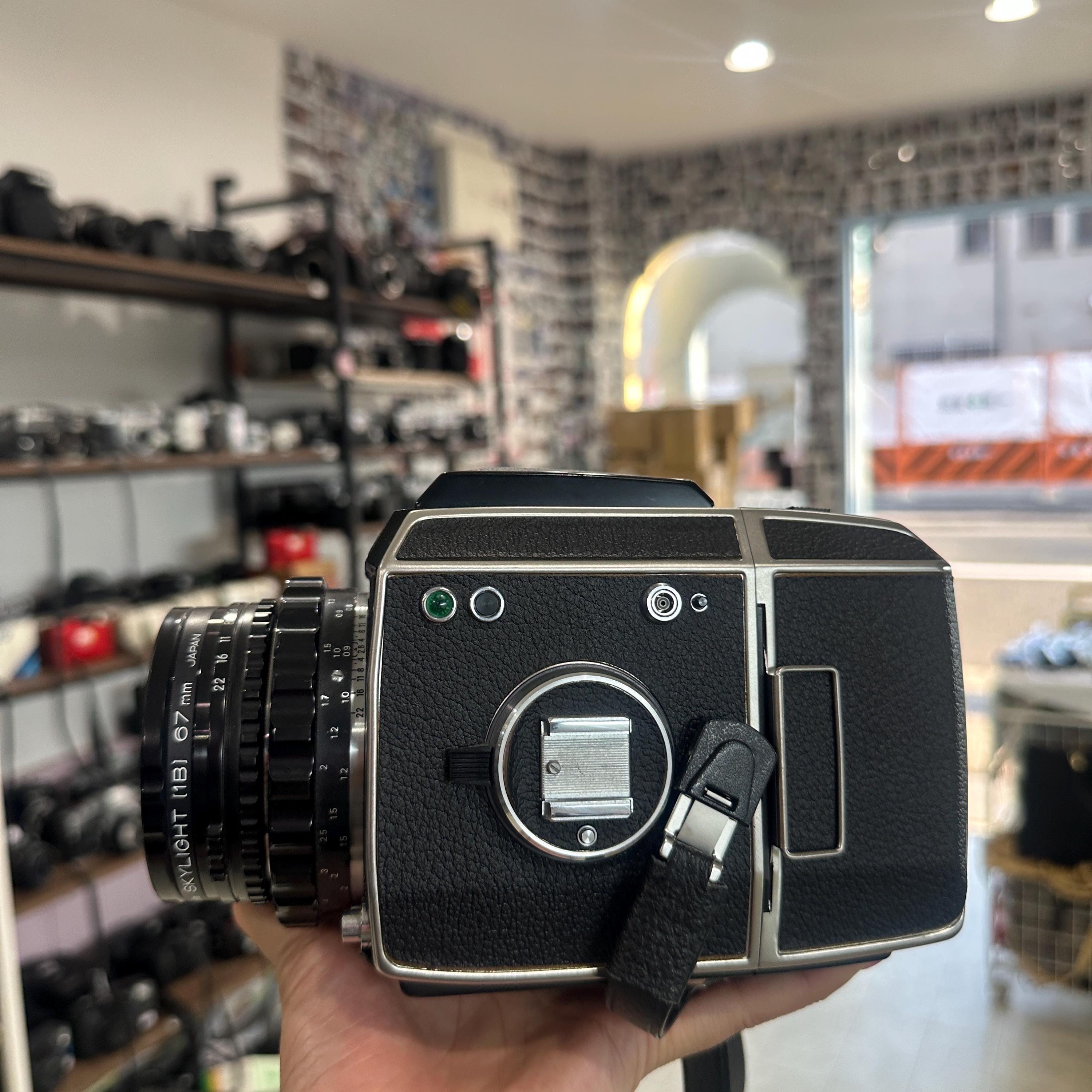 Zenza Bronica S2 Medium Format Camera W/ Nikon Nikkor 75mm F/2.8
