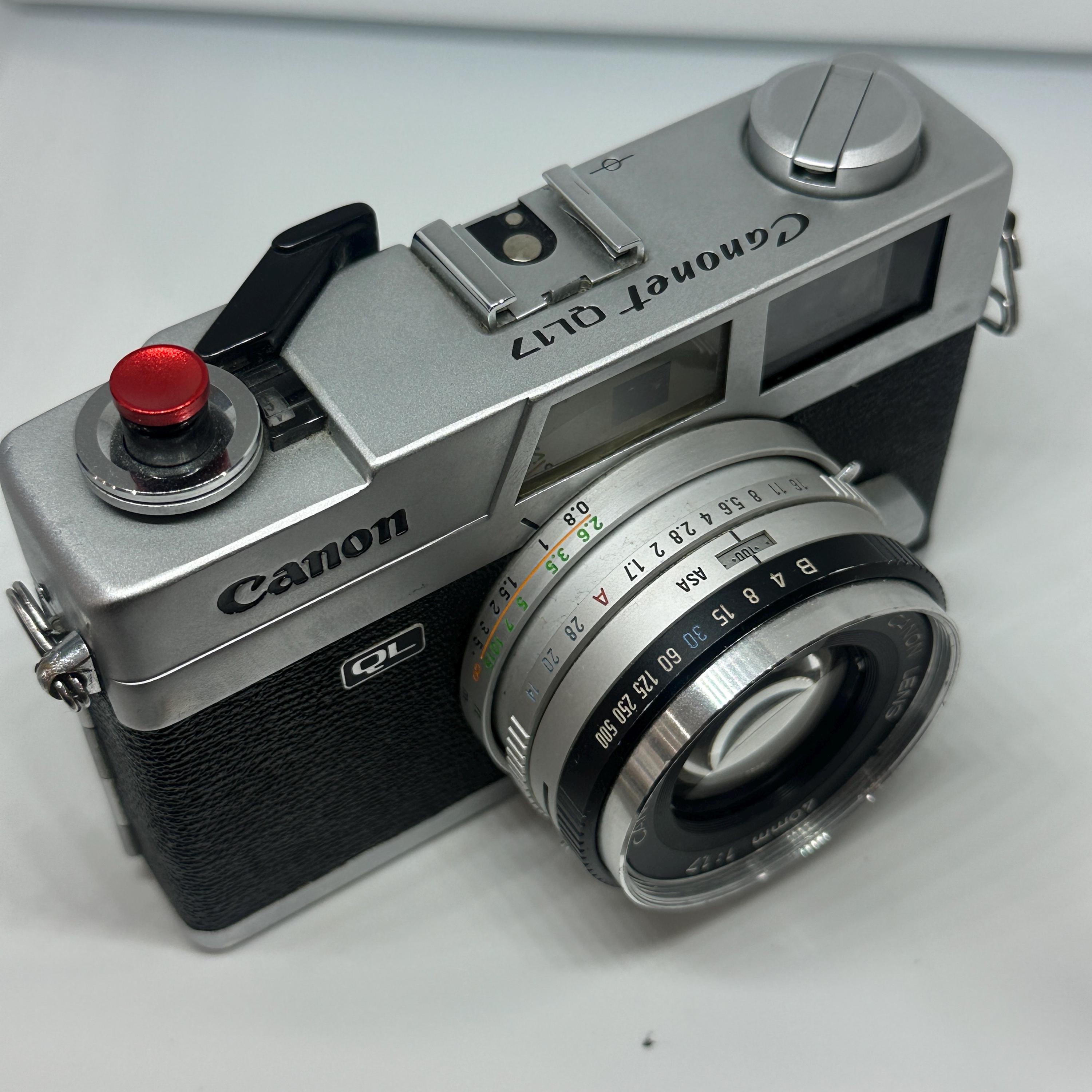 Canon Canonet レンジファインダーカメラ ビンテージ Canonet QL レンジファインダーフィルムカメラ、Canon 40mm