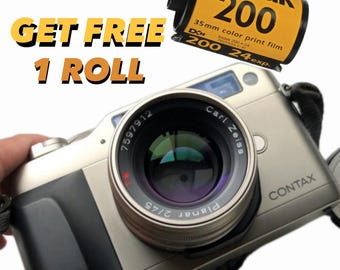 Contax G1 35mm Autofocus Rangefinder Film Camera - Titanium Body