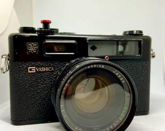 Seviced Yashica Electro 35 GSN: Vintage 35mm Film Camera With