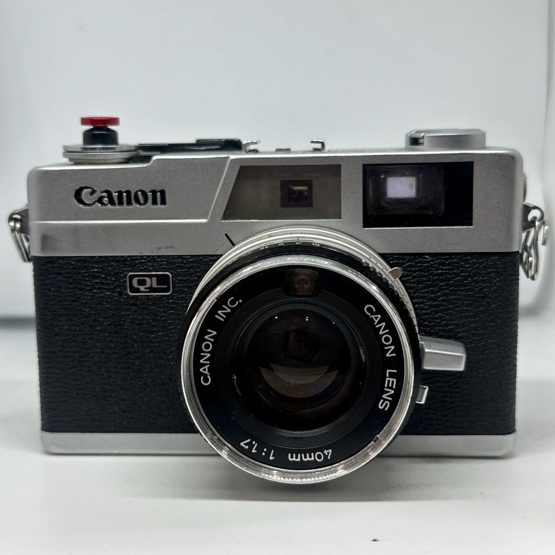 ビンテージ Canonet QL レンジファインダーフィルムカメラ、Canon 40mm