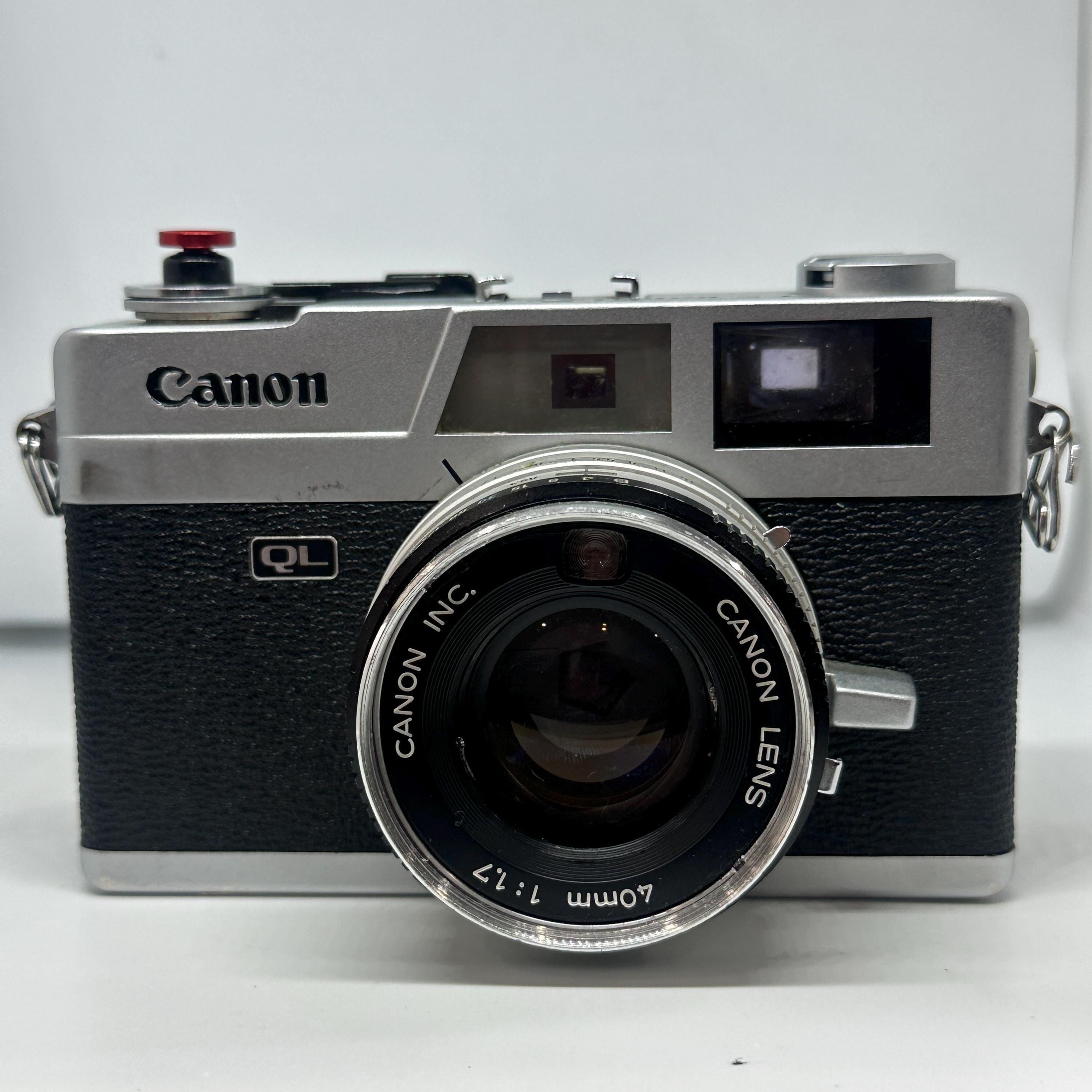 ビンテージ Canonet QL レンジファインダーフィルムカメラ、Canon 40mm