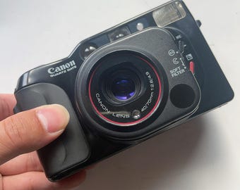 Canon Sure Shot 80 Tele - ズームレンズカメラ - ビンテージフィルム