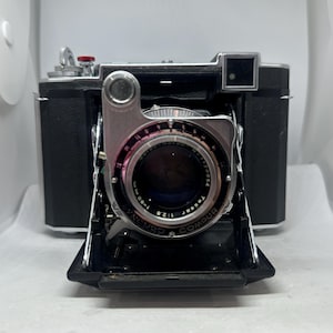 Zeiss Ikon Folding Medium Format Camera | Tessar 80mm f/2.8, Compur Shutter (O:121)