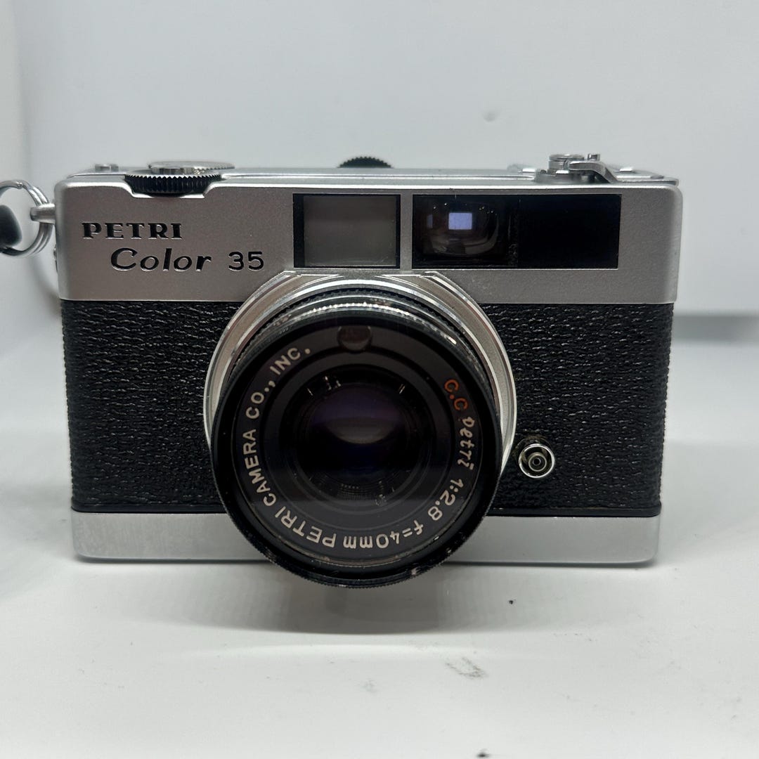 フィルムカメラ4台セット ブラック Petri Color 35 含む Petri Color 35 Rangefinder Film Camera W/ 40mm F/2.8 Lens, Japan
