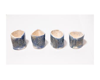 Mizu - Ceramic Sip Cup, Handcrafted Shot Glass for Sake & Spirits, Tasting cup, contemporary pottery, Polish pottery, modern ceramics