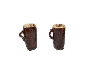 Tierra - Handmade Ceramic Creamer 75ml, contemporary pottery, Polish pottery, modern ceramics, unique object
