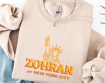 Zohran for NYC Sweatshirt – Political Tee, Progressive Democrat