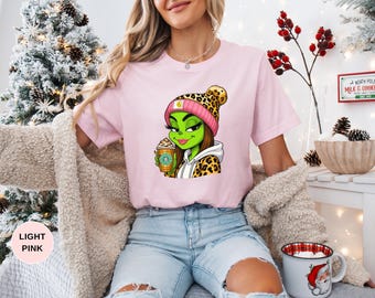 Sassy Holiday Coffee Girl Shirt, Christmas Tee