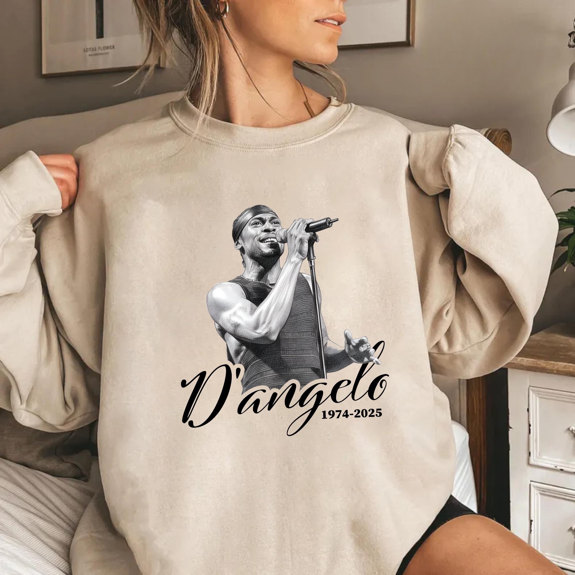 vacant　ロングTシャツ motown d'angelo D'angelo Shirt - Etsy