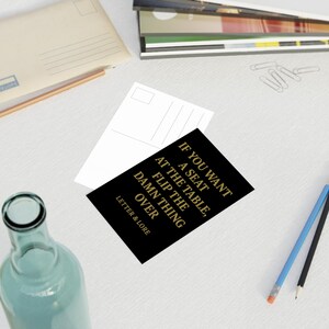 Juego de postales inspiradoras (10 unidades) / Tarjetas de felicitación motivacionales para amigos y familiares, regalos de papelería únicos, postales artísticas, afirmaciones