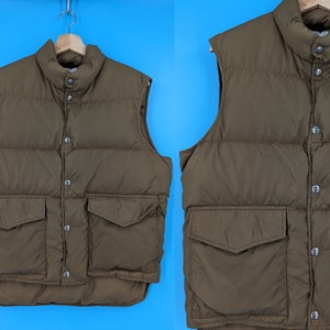 Woolrich Down Vest - Etsy