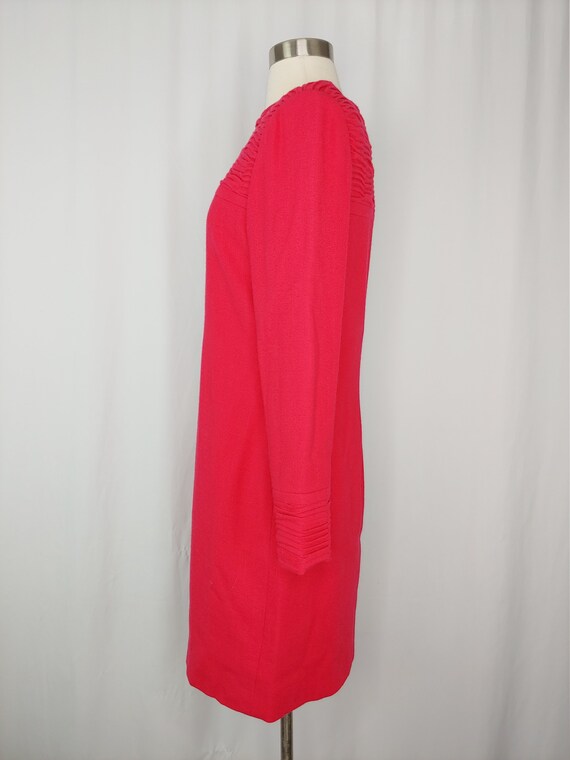 Vintage Eighties CH by Carolina Herrera Pink Wool… - image 3