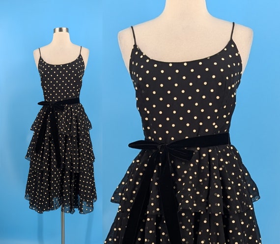 Spaghett Strap Black Tiered Sheer Layers Dress Spaghett Strap Black Tiered Sheer Layers Dress