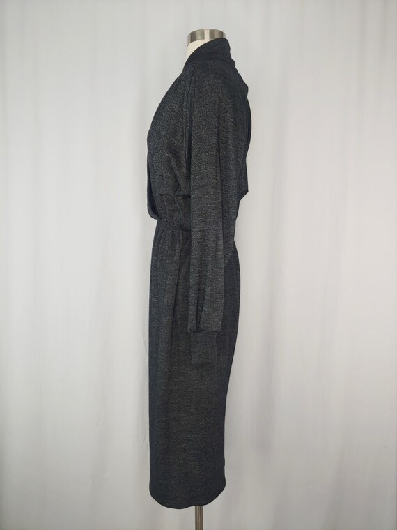 Vintage Eighties Gray Knit St Gillian Kay Unger L… - image 3