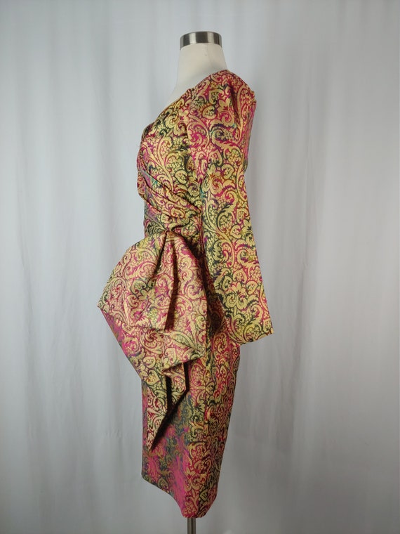 Vintage Eighties Victor Costa I. Magain Jacquard … - image 5