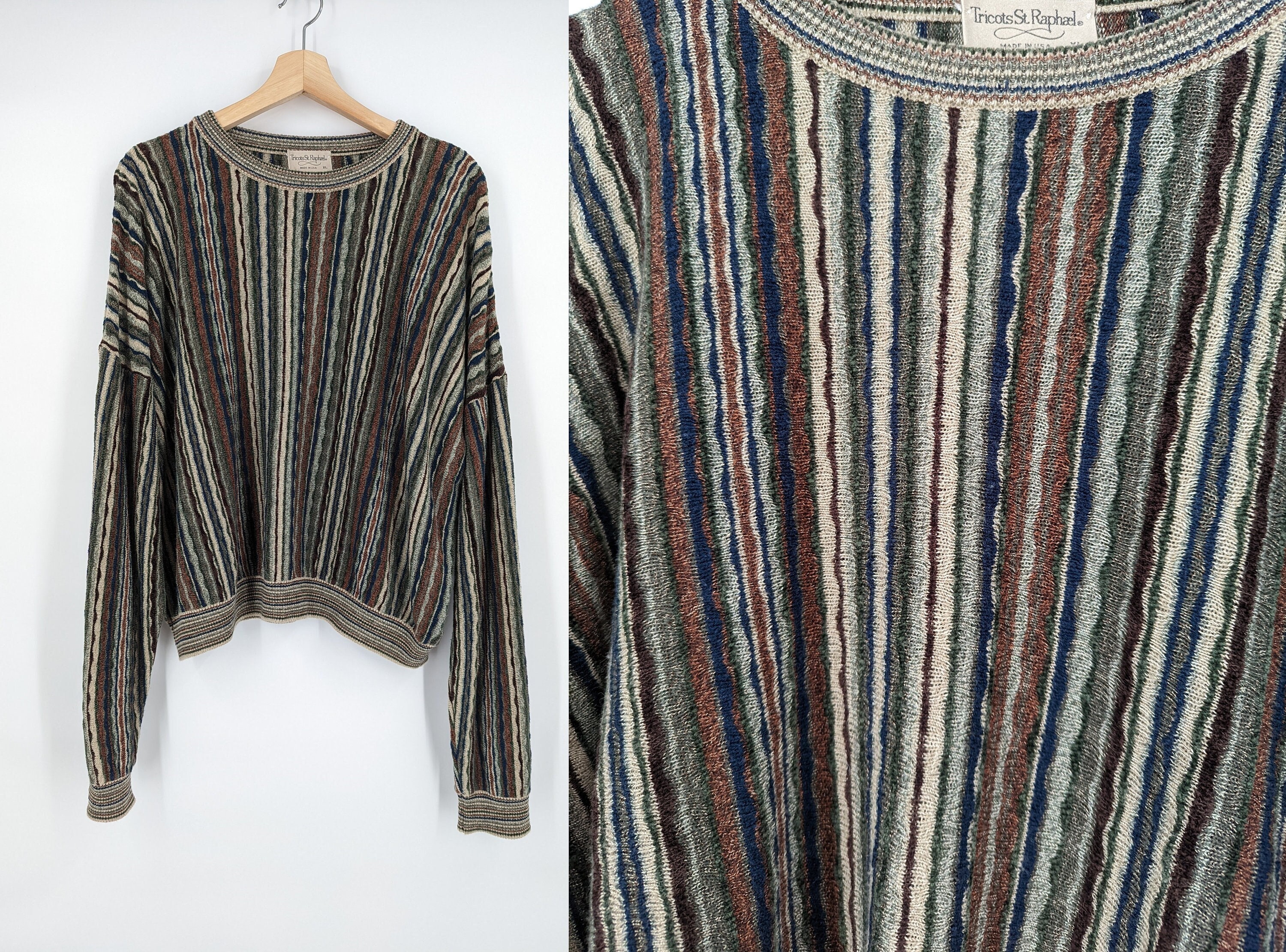 Vintage 90s Tricots St. Raphael XL 