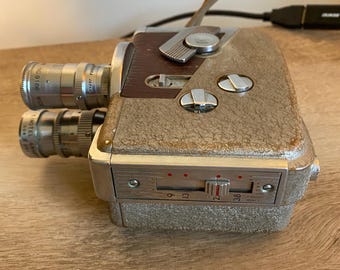 Vintage Revere Eight-model 84- 8mm Movie Camera 1950s, Retro Video