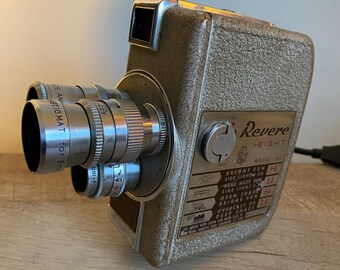 Vintage 8mm Movie Camera Revere Eight Magazine Cine Eight Model