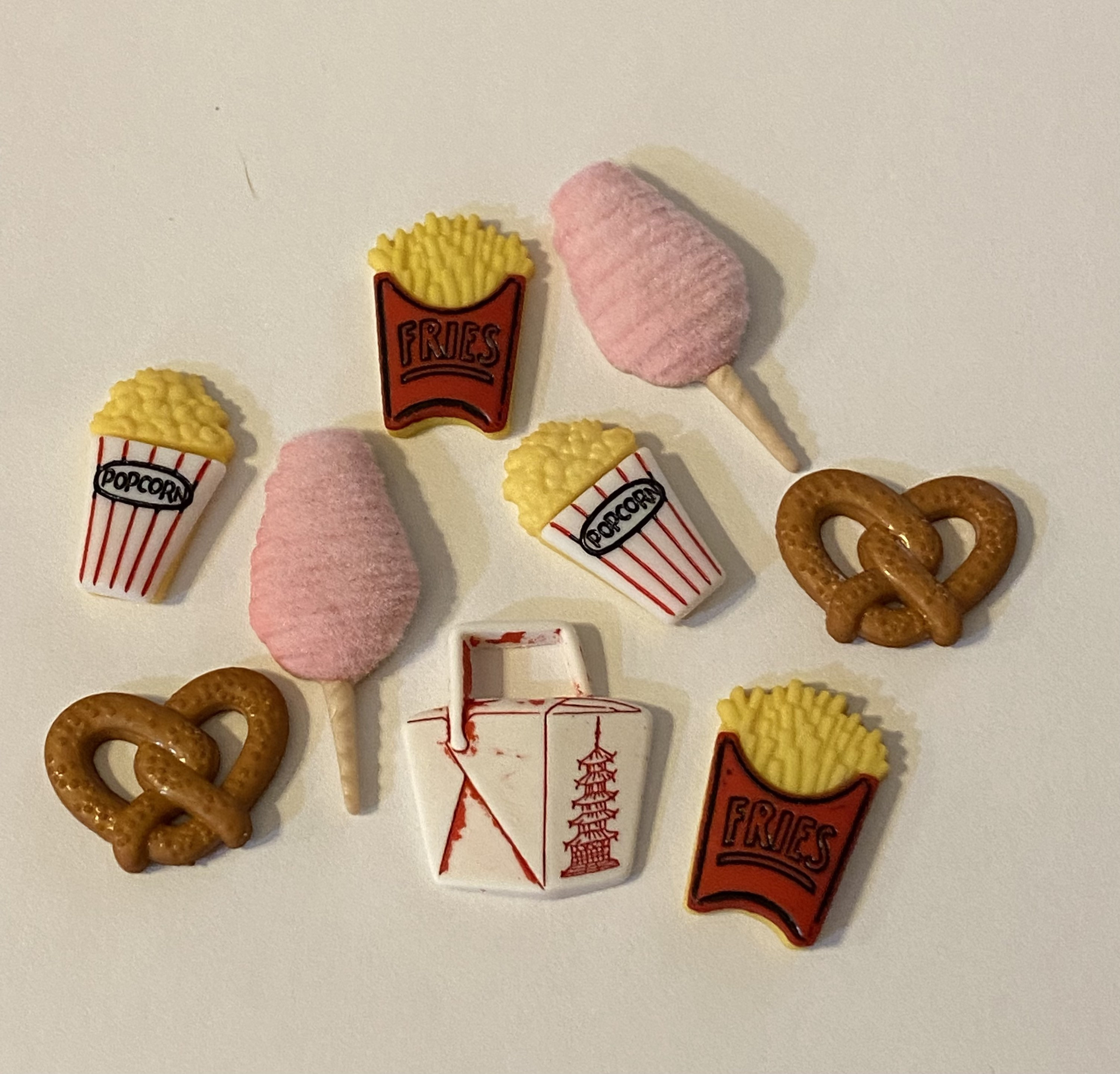 Time Magnets Snack Time Magnets / Set of Nine Magnets / Food Magnets / Lunch Magnets ...