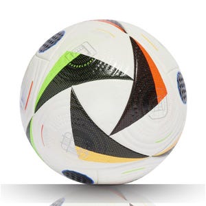 2024 Champions Style Soccer Ball | Size 5 | Hand-Stitched Training Ball | Durable & Water-Resistant | Pro Look.