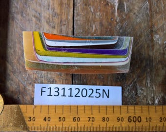 Fordite rough raw agate 38 grams craft supplies jewelry making collectible rare knife scales turning