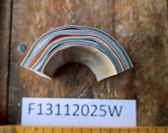 Fordite rough raw agate 19 grams craft supplies jewelry making collectible rare knife scales turning