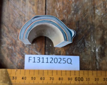 Fordite rough raw agate 23 grams craft supplies jewelry making collectible rare knife scales turning