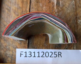 Fordite rough raw agate 28 grams craft supplies jewelry making collectible rare knife scales turning