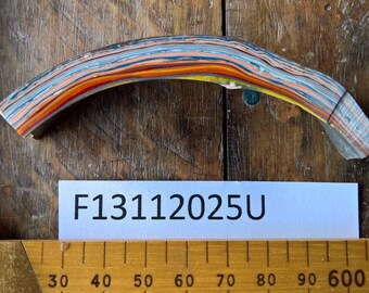 Fordite rough raw agate 18 grams craft supplies jewelry making collectible rare knife scales turning