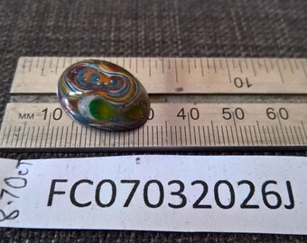 One Cabochon Fordite jewelry making supplies