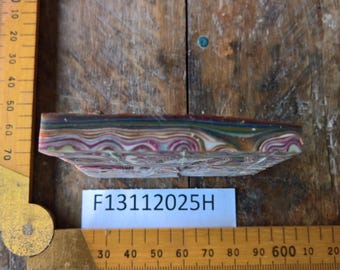 Fordite rough raw agate 45 grams craft supplies jewelry making collectible rare knife scales turning